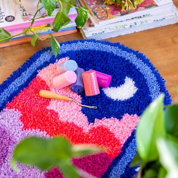 Cloudy Portal - XL Latch Hook Rug Kit