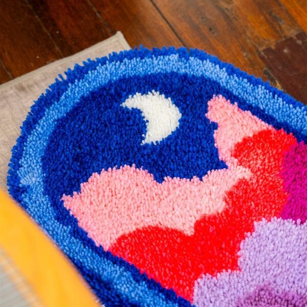 Cloudy Portal - XL Latch Hook Rug Kit