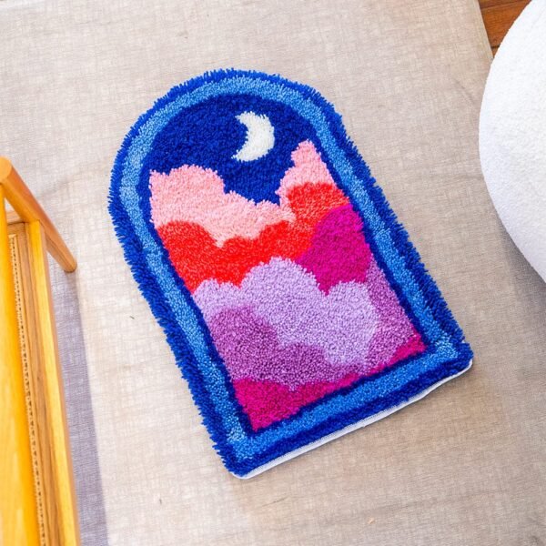 Cloudy Portal - XL Latch Hook Rug Kit