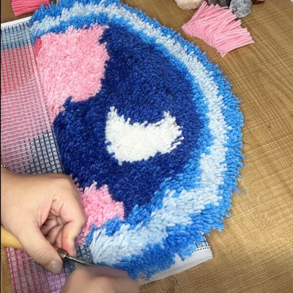 Cloudy Portal - XL Latch Hook Rug Kit