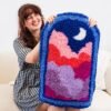 Cloudy Portal - XL Latch Hook Rug Kit