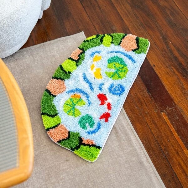 KOI POND - XL Mirror Rug Making Kit