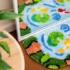 KOI POND - XL Mirror Rug Making Kit-latch hook kits