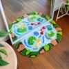 KOI POND - XL Mirror Rug Making Kit-latch hook kits
