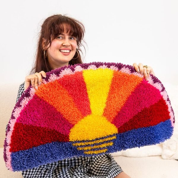 Sunset Portal - XL Latch Hook Rug Kit-latch hook kits