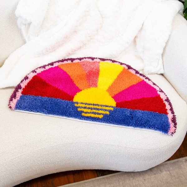 Sunset Portal - XL Latch Hook Rug Kit-latch hook kits