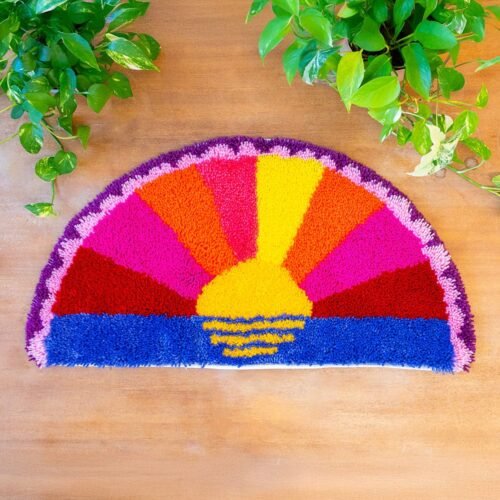 Sunset Portal - XL Latch Hook Rug Kit-latch hook kits