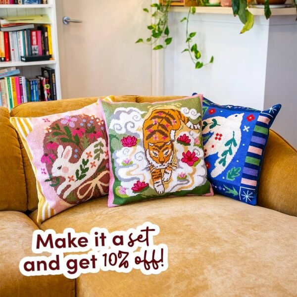 DARLING DOVE - Tapestry Needlepoint Cushion Kit