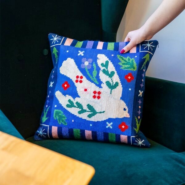 DARLING DOVE - Tapestry Needlepoint Cushion Kit