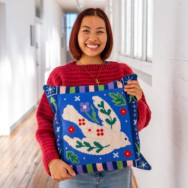 DARLING DOVE - Tapestry Needlepoint Cushion Kit unique