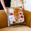 GENTLE TIGER - Tapestry Needlepoint Cushion Kit